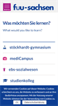 Mobile Screenshot of fuu-sachsen.de